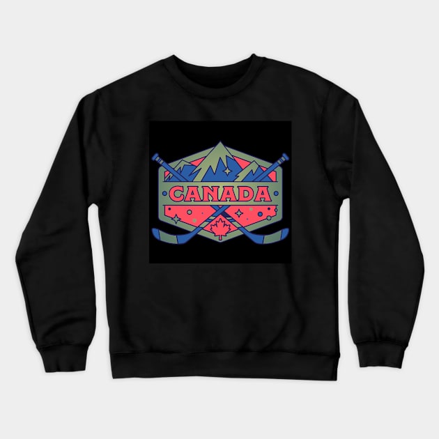 Canada Crewneck Sweatshirt by daengdesign66